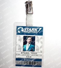 Iron Man Tony Stark CEO Marvel Cosplay Prop Costume Novelty Comic Con Christmas