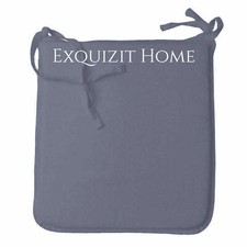 Set Of 2 4 & 6 Movable Tie On Chair Seat Cushion Foam Pads Garden Dining Kitchen