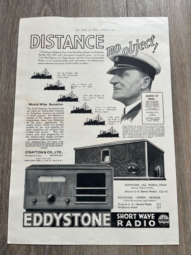 Eddystone short wave - radio, &