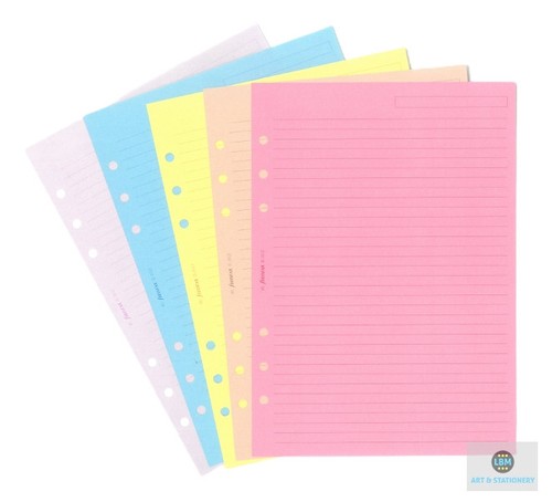 Filofax size pastel ruled - filofax,