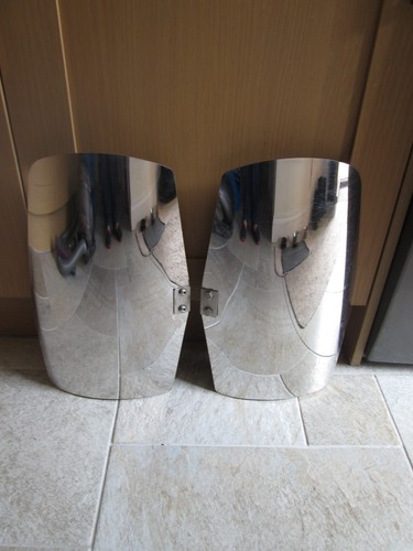 Case mirror guards stainless - guards,