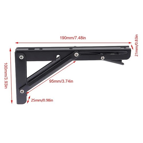 Folding bracket for table - bracket,