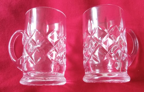 Two lead crystal miniature - lead,