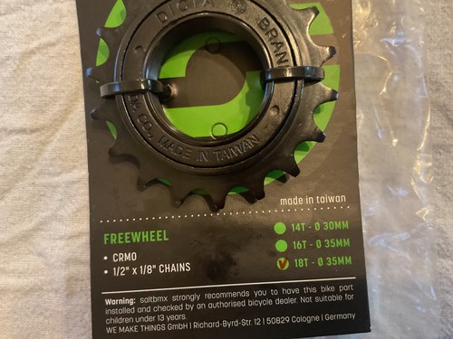 Salt bmx freewheel new - t,
