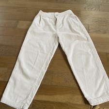 ZARA Girls Cords Winter White Age 10