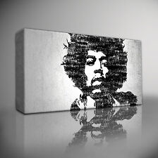 JIMI HENDRIX - PREMIUM Giclee CANVAS Wall Art Handmade Picture Print