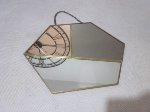 Mirror hanging hexagonal shape - mirror,