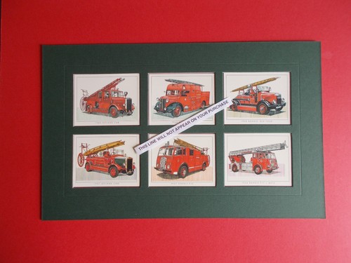 Cigarette card mount fire - mount,