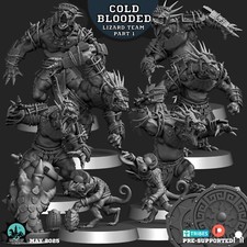 Cold Blooded Lizardmen Full-