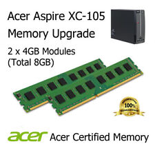 8GB Kit (2 x 4GB) DDR3 Memory Upgrade for Acer Aspire XC-105 Desktop PC3-10600U 
