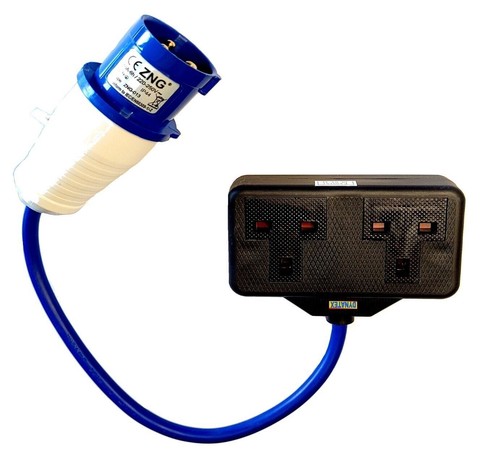 Generator fly lead amp plug - fly,