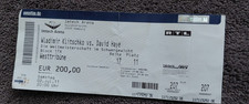 COMPLETE TICKET STUB- WLADIMIR