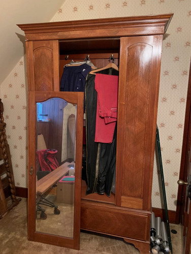 Edwardian antique bedroom - antique,