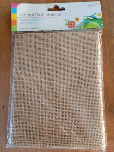 New piece hessian - 50cm, x