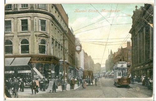 1905 posted vintage postcard - 1905,