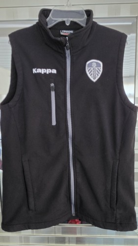 Kappa leeds united black zip - kappa,