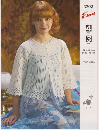 Original vintage emu knitting - original,
