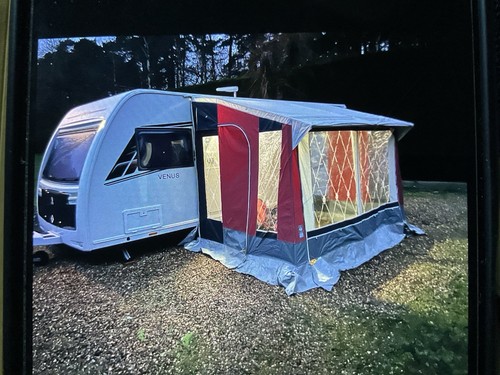 Caravan awning - caravan,