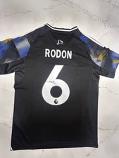 SIGNED JOE RODON SHIRT LEEDS UNITED FC COA PREMIER LEAGUE