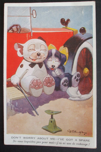 Studdy comic bonzo dog - e,