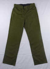 VTG FSS Wildland Firefighting Pants Mens 34x34 Green FR Aramid Talon Zipper 80s