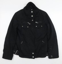 Esprit Womens Black Jacket Coat Size S Zip