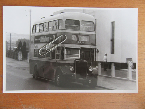 Southdown bus reg duf - no, 151
