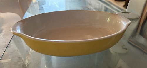Vintage retro ceramic - retro, oval