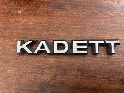 Kadett car badge - kadett,