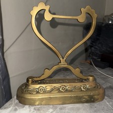 Brass Boot Scraper 9 Inch Tall