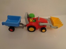Playmobil 123 tractor with