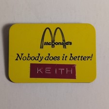 Vintage McDonald's Nobody Does