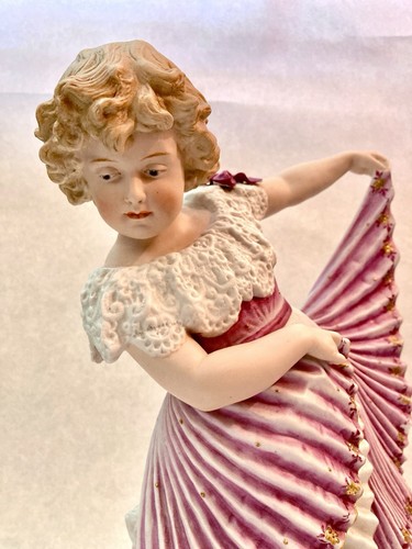 Antique dancing girl - girl, ballerina