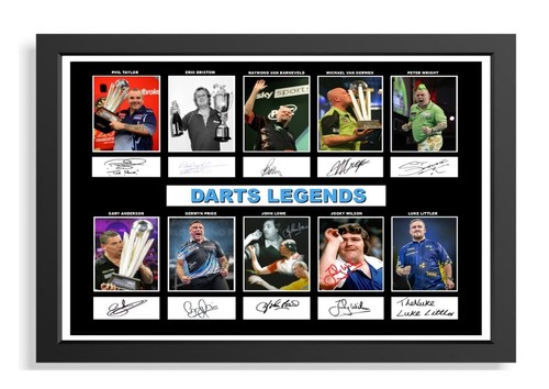 Darts players signed - players,