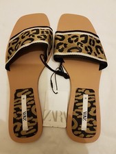 ZARA LADIES FLAT SANDALS UK