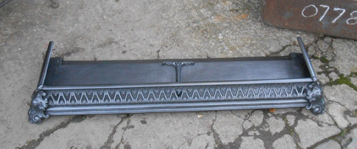 Large antique carron - large, iron