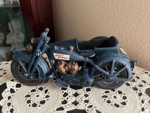 Antique cast iron harley - antique,