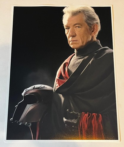 Signed ian mckellen - ian, magneto