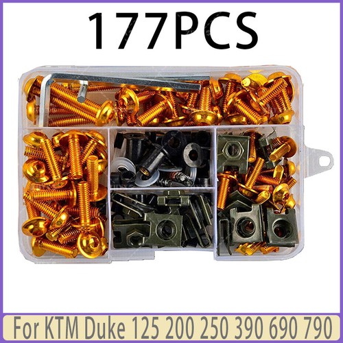 177pcs fairing bolt bodywork - fairing,