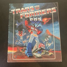 Transformers Panini Sticker Album 1986 116/256 Collection Autobot Decepticon