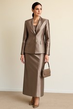 Silver Vintage elegant formal