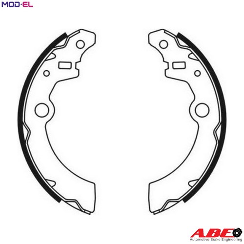 Brake shoe set - brake,