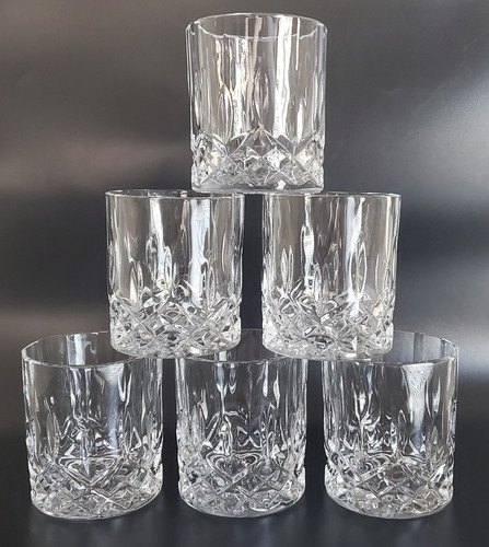 Vintage lead crystal - (6),