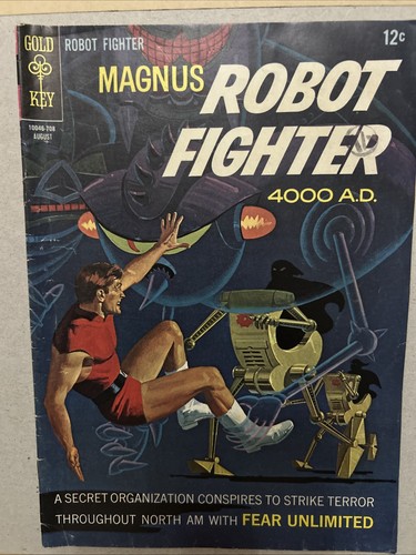 Gold key comics magnus - comics:, robot