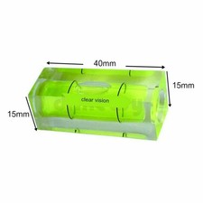 Mini Spirit Level 40mm x 15mm Bubble Square Quality Levelling General DIY