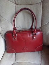 Vintage Mulberry Red Leather