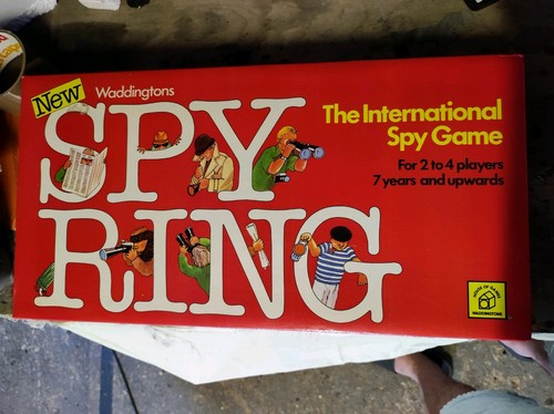 Spy ring board game - spy, vintage