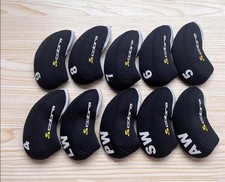 10Pcs Golf Iron Headcovers for