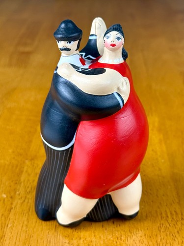 Vtg ceramic argentina tango - ceramic,