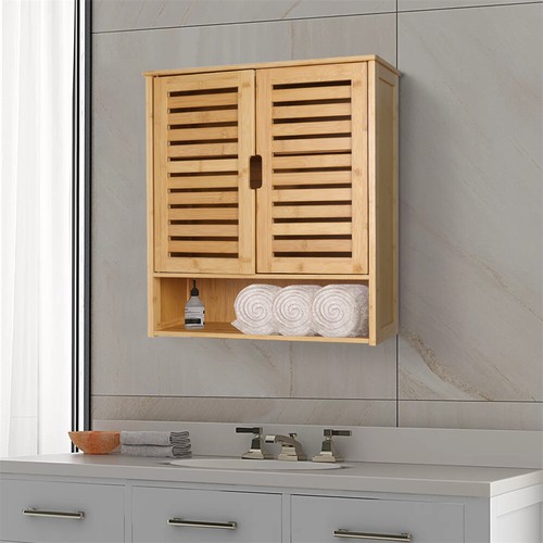 Large wooden kitchen cabinet - wooden,